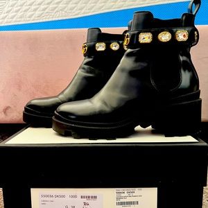 Women's Trip Embellished Block Heel Chelsea Boots